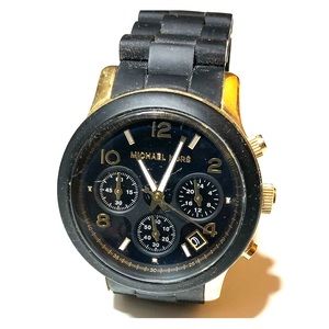 Michael Kors Women’s Black/Gold Watch MK5191